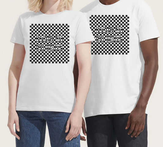 T-Shirt Damier, Born to be Free